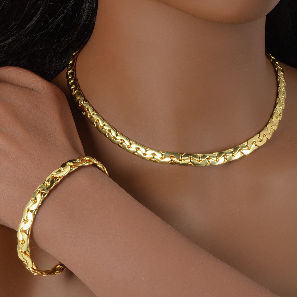 Nordstrom | Handgjord Kopparkedja med Guldplätering