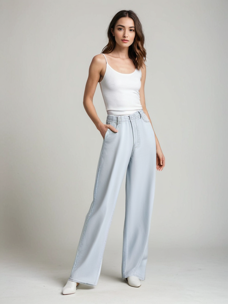 Nordstrom™ | Utställda Jeans Blå Glaciär