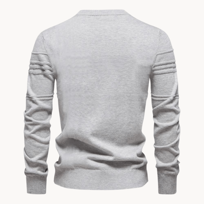 Burkhard | Stilfull Herrpullover med Rutdesign
